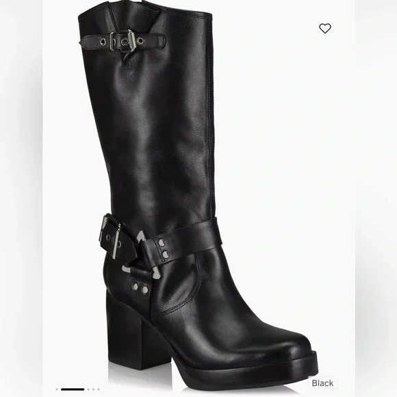 Saks Schutz NIB Kiara Leather Boots - Picture 2 of 11